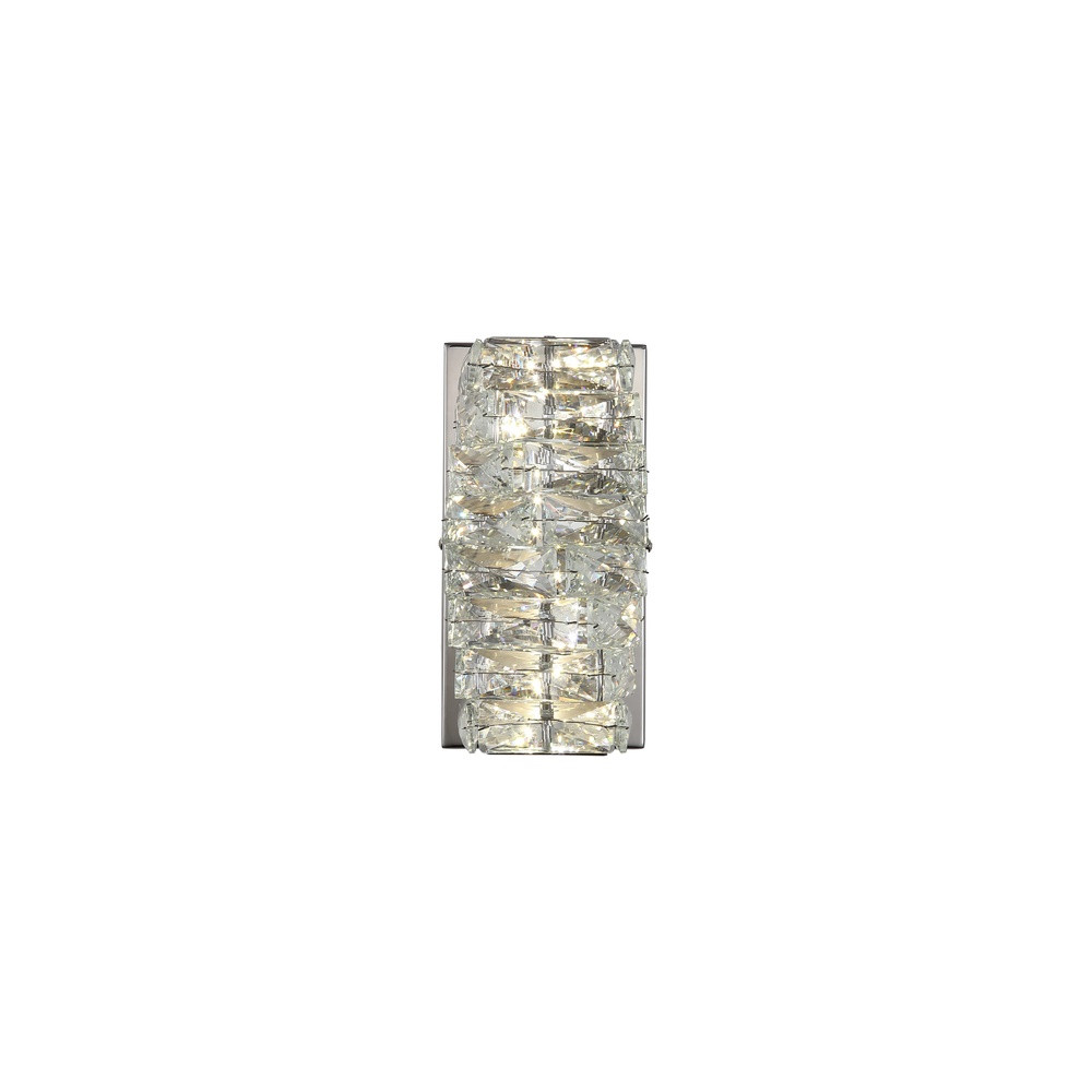 Modena Searchlight Wandlamp Chroom met Glas