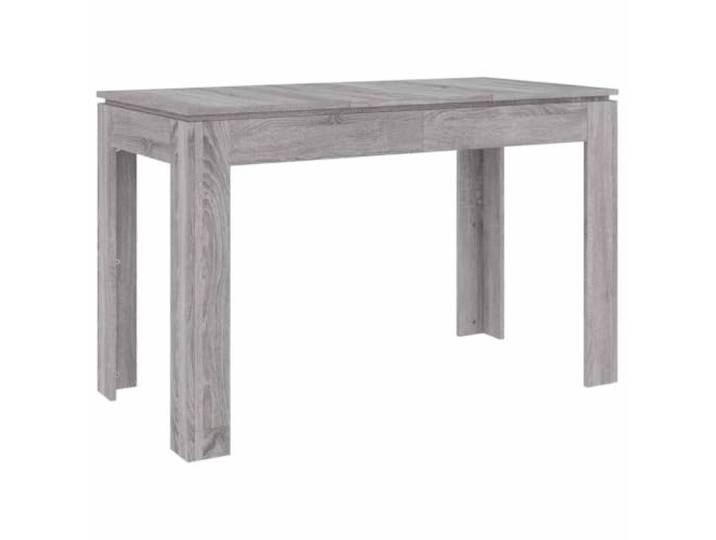 HKQWPBF Esstisch Grau Sonoma 120x60x76 cm Holzwerkstoff Minimalistischer Stil, robuste Tischplatte, feuchtes Tuch Reinigung, Tresentisch, Bistrotisch
