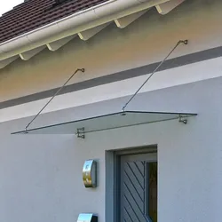 Home Deluxe Glasvordach RENMA 150x90cm