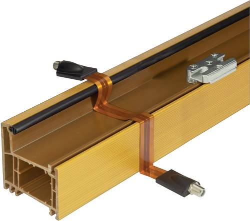 Renkforce Antennen, SAT Anschlusskabel [1x F-Buchse - 1x F-Buchse] 30.00cm Fensterdurchführung Kupfer