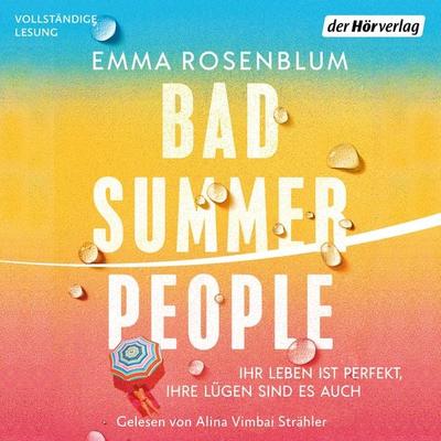 Bad Summer People - Emma Rosenblum, Audio, 9783844551051