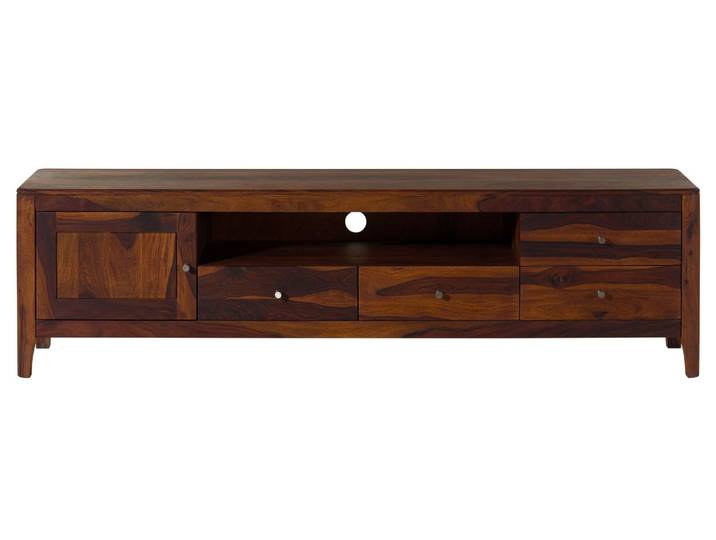TV-Board Sheesham 200x40x55 walnuss geölt BROOKLYN #18