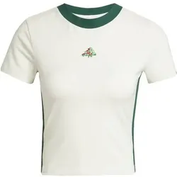 ADIDAS Damen Shirt Pizza Graphic, Größe M in Weiß Weiß
