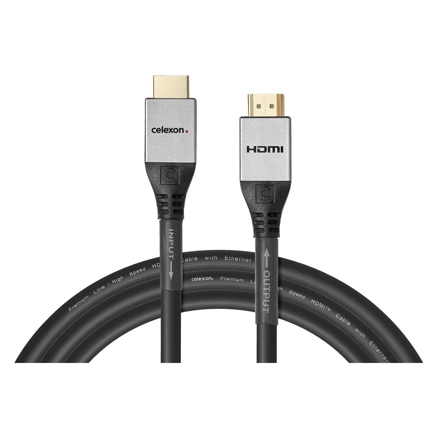 Celexon HDMI auf Mini HDMI Kabel mit Ethernet - 2.0a/b 4K 3,0m - Professional Line (3 m) (1000015537)
