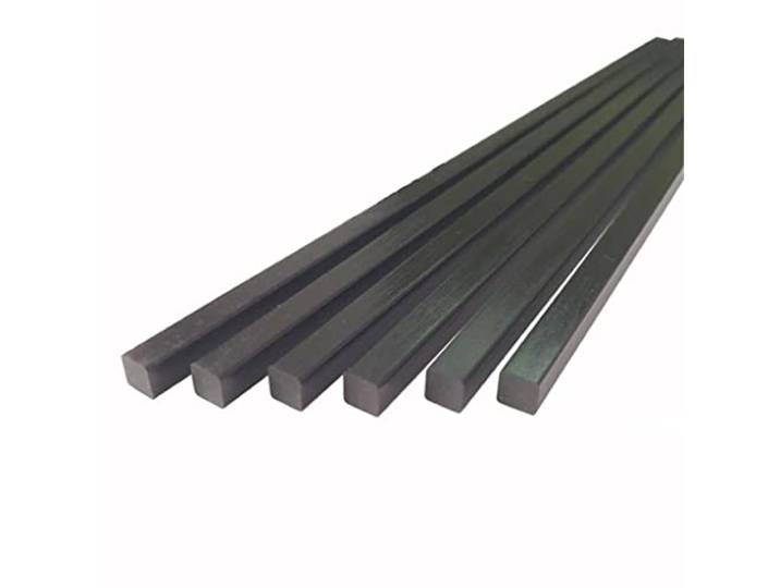 10 Stück 500 mm pultrudierte Kohlefaserstäbe for Drachen und mechanische Ausrüstung(10pcsx8x8x500mm)