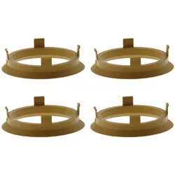 WamSter® 4 Zentrierringe 60,1mm - 52,1mm A-System ocker