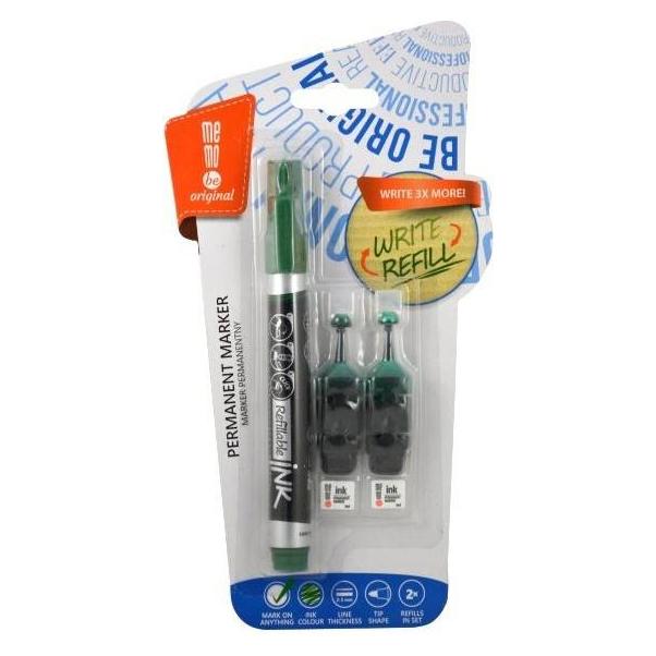 Memobe Permanentmarker + 2 grüne MemoBe-Ampullen (1x) (47592848)