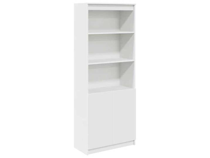Meuble Colonne cuisine - ORVEL - Buffet haut - blanc - 70x35x180 cm - bois d'ingénierie 68202