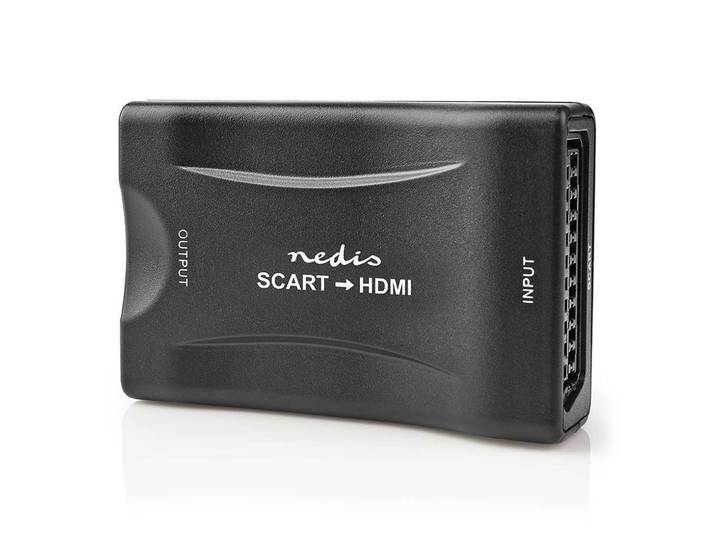 SCART auf HDMI-Konverter, 720p/1080p wählbar, USB Betrieb