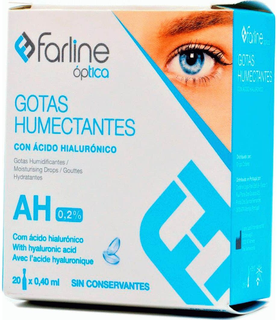 Farline Gotas Humectantes AH 0,2% 20x0,4ml