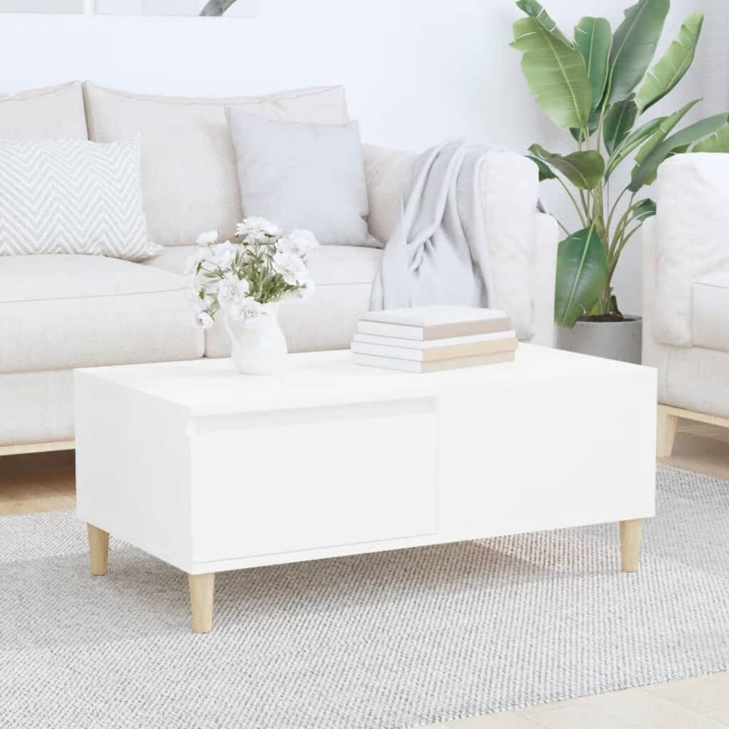 Norden Home Zahir Coffee Table 90x50x36,5 cm Engineered Wood White