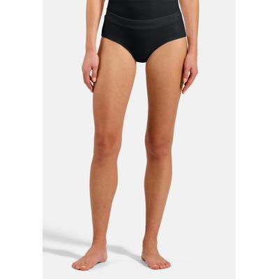 Slip ODLO "Midi Brief-ACTIVE LIGHT", Damen, Gr. XS, schwarz, Obermaterial: 96% Polyester, 4% Elasthan, Unterhosen Slip, extrem leichtes Mischgewebe, schnelltrocknend, atmungsaktiv