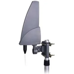 Evolveo Shark 35dB, aktivnÃ­ venkovnÃ­ antÃna DVB-T/T2 (35 dB, DVB-T / -T2), SAT Spiegel + SAT Antennen, Grau
