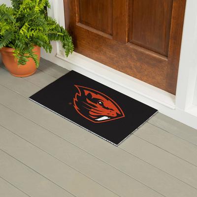 Evergreen "28 in. x 16 in. Full Color PVC Door Mat, Oregon State University - 28"" x 16"""