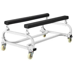 VEVOR Jet Ski Dolly, 454 kg Gewichtskapazität, Kajak Transportwagen, Kanuwagen, Bootsanhänger, verstellbare Kojen mit 4 Rollen & 2 Bremsen, Schwerlast-Slipwagen für Kajaks, Jetskis, Schnellboote