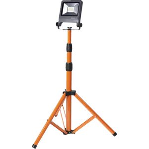 OSRAM Baustrahler Tripod LED, Netzbetrieb mit 2 m Kabel, IP65 Strahlwasserschutz, mit Stativ, 30 Watt, 2.700 Lumen