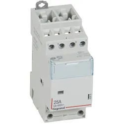 Legrand 412510 CX3 Schütz 24V 25A, 4 Schliesser, ohne Handschalter