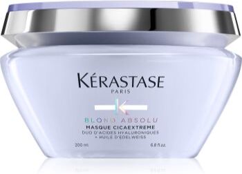 Kérastase Blond Absolu Masque Cicaextreme máscara profundamente regeneradora para cabelo loiro e grisalho 200 ml. Blond Absolu Masque Cicaextreme