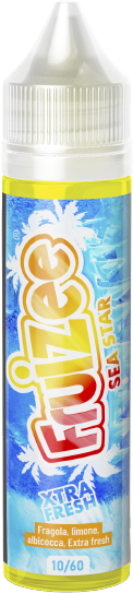 Eliquid France Sea Star Fruizee Liquido Shot 10ml Fragola Limone Albicocca Ice