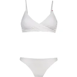 Brunotti BELLA-BROIDERY Bikini Set Damen | Gr. 42 | weiß - weiß