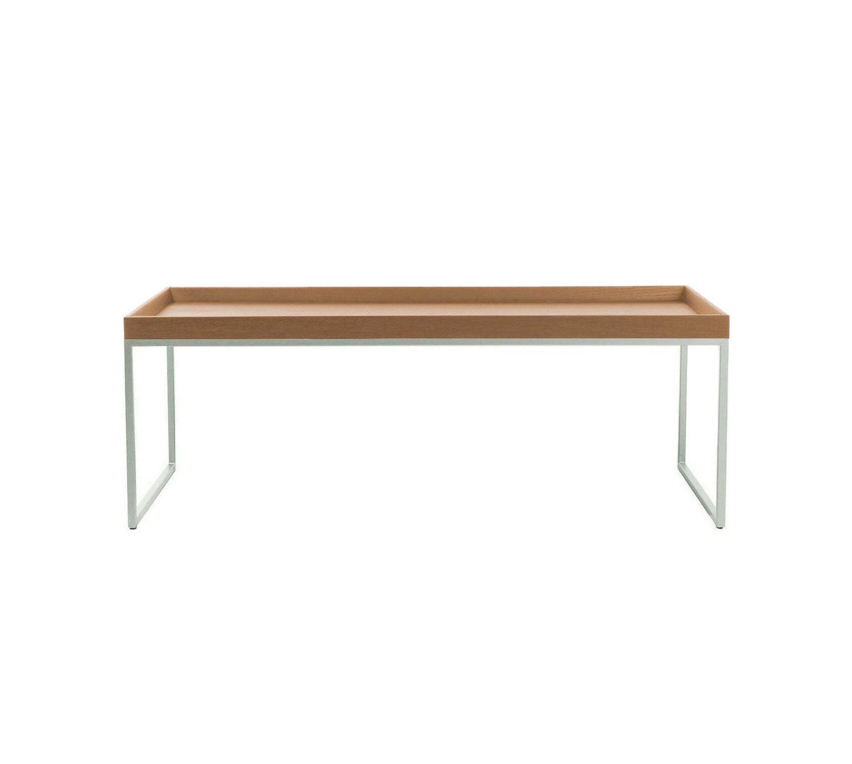 Jan Kurtz Pizzo Couchtisch 110 x 60cm (Eiche natur, Edelstahl) Eiche natur | Edelstahl 494812