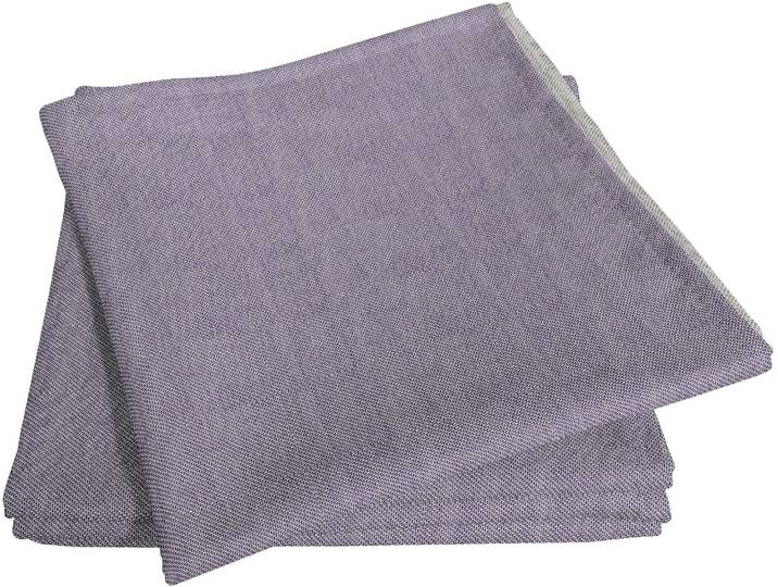 Stoffserviette ADAM Uni Light Collection Gr. 1, lila, B:30cm L:30cm, Obermaterial: 73% Leinen, 27% Baumwolle, Servietten, Stoffserviette