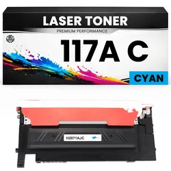 Toner kompatibel für HP W2071A(117A) color Laser 150;HP color Laser MFP 178series;HP color Laser MFP 179series in Cyan