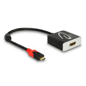 DeLock USB-Adapter 62730, schwarz, HDMI Buchse auf USB-C Stecker, USB 3.1