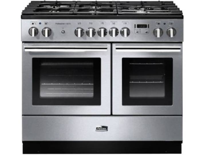 Falcon - Piano De Cuisson Gaz Professional+ 100 Inox Chrome