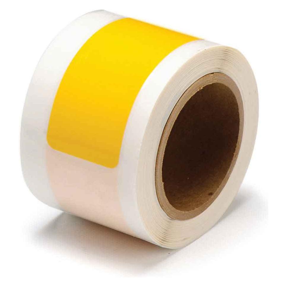 Brady B-514, ToughStripe, Bodenmarkierungsband, Striche (im Abstand v. 457mm), Polyester, Gelb, 50 (104556)
