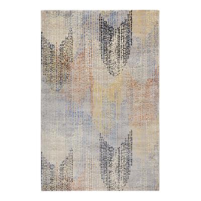Teppich ESPRIT "Antonia", bunt, B:80cm H:12mm L:150cm, Polyester, Teppiche, Teppich, Kurzflorteppich, gewebt, modern, Wohnzimmer, zeitlos, Boho, Skandi