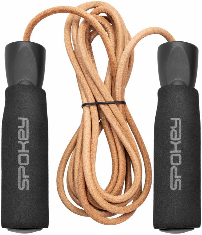 Spokey Quick Skip Leather corde à sauter 280 cm