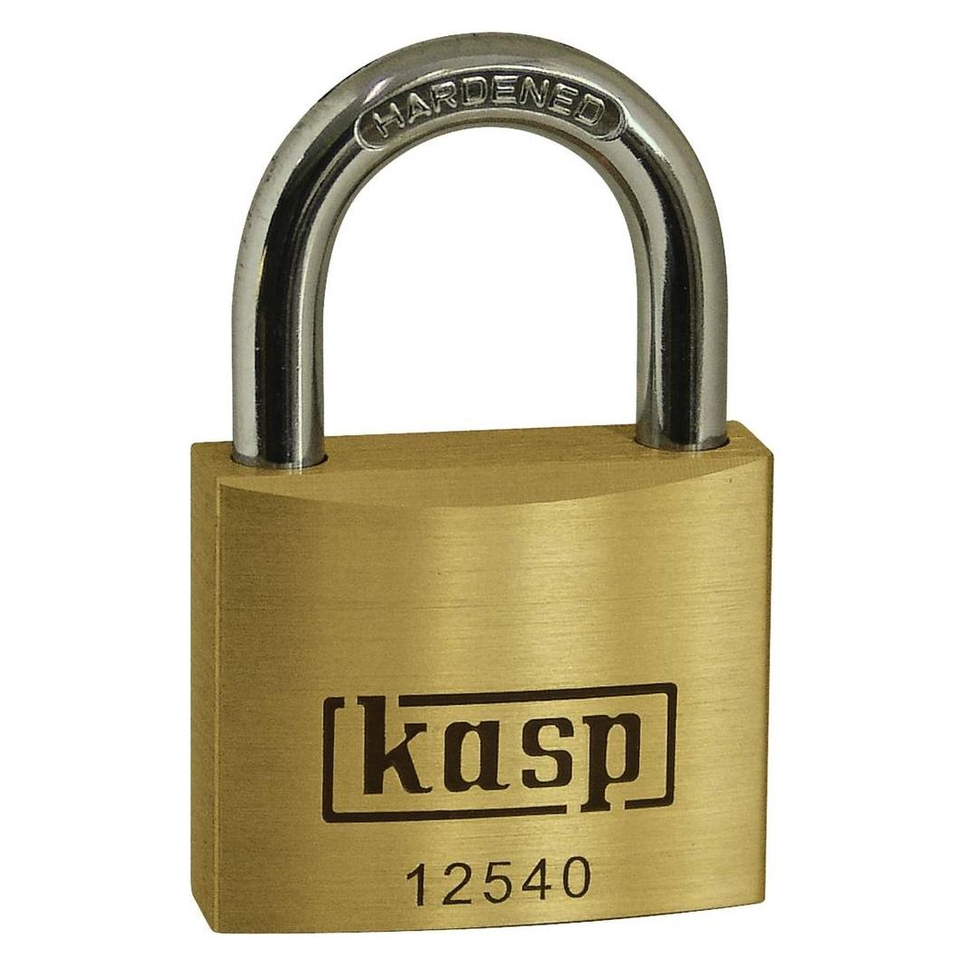 Kasp Vorhängeschloss, Messing, 40mm (K12540D)