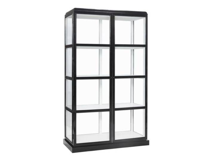 Hubsch Display kast zwart/wit - 880251