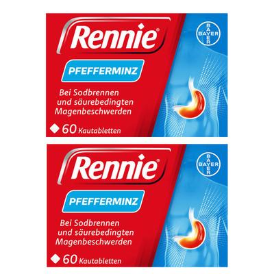 Rennie Kautabletten Doppelpack 2x60 St