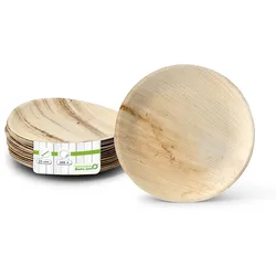 greenbox - Palmblatt Teller "Palmware®" Ø 23 cm, rund, 200 St.