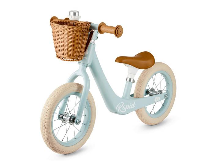 Kinderkraft Laufrad Rapid 2, Pastellblau, Metall, Kunststoff, 39x52x85 cm, unisex, höhenverstellbar, fördert die Motorik, ergonomischer Sitz, Freizeit & Co, Gartenspielzeug, Laufräder