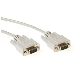 ACT Serial printercable 9-pin D-sub female (3 m), Schnittstellenkabel