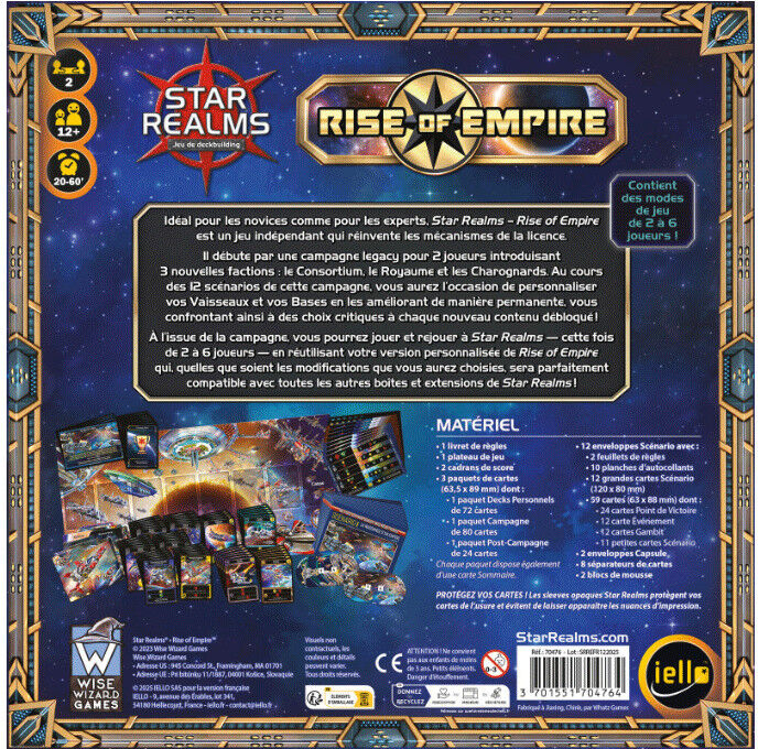 iello Star Realms : Rise Of Empire