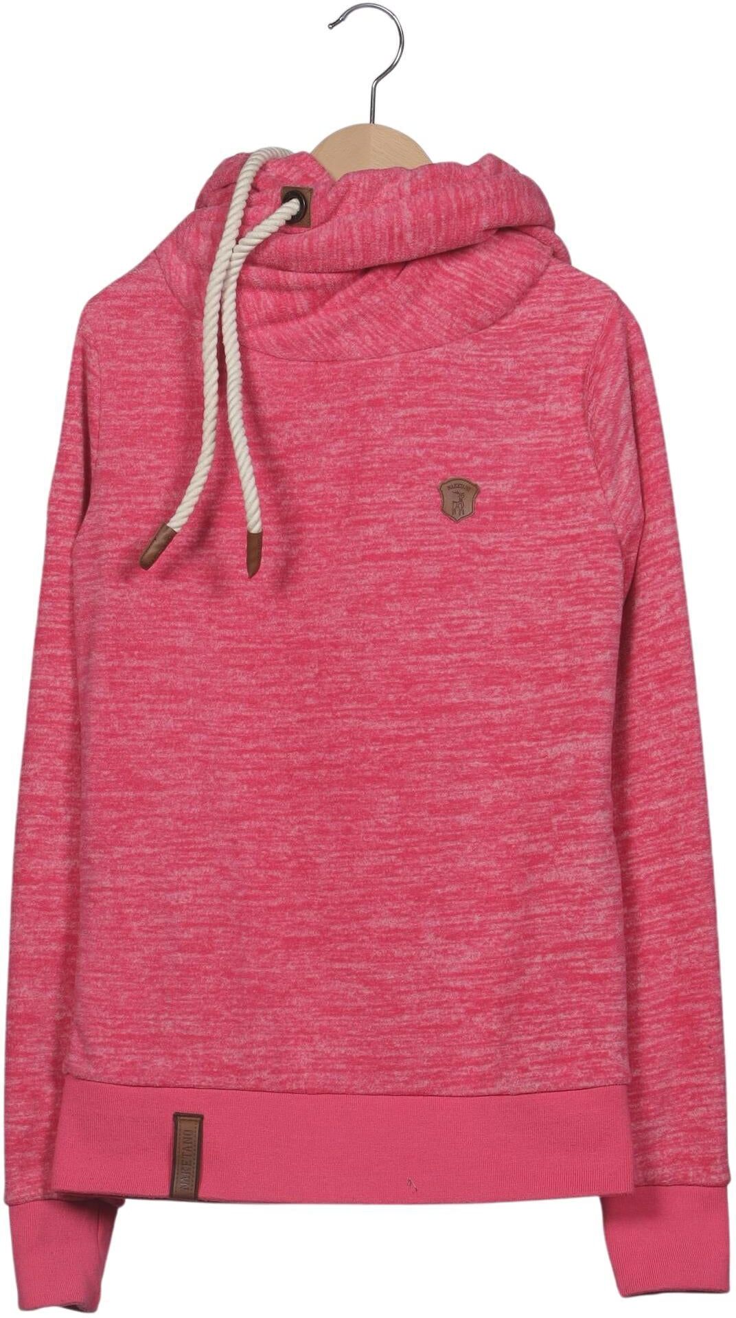 Naketano Damen Kapuzenpullover, Pink, Gr. S, Synthetik - Second Hand