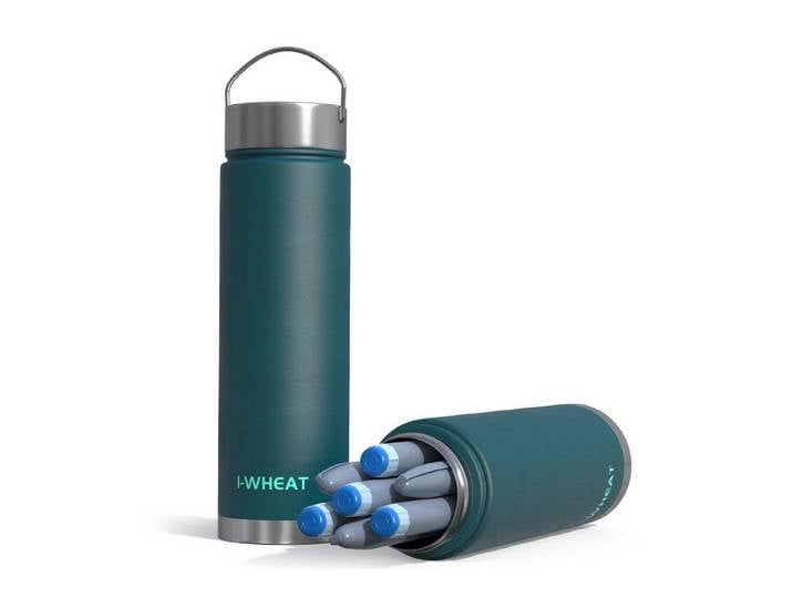 LuxusKollektion Kühltasche Insulin Kühltasche 7 Pens Medikamente 2-8 Grad TSA Grün