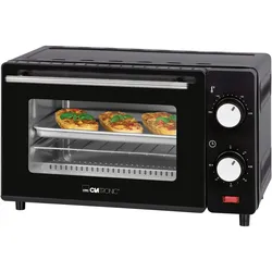 Clatronic Minibackofen MB 3746, Kleinbackofen, Schwarz