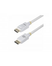 StarTech.com 3m DisplayPort 1.2 Kabel VESA-zertifiziert 4K 60Hz 21.6Gbps Rastende DP-Stecker DP 1.2monitor Weiss Audio/Multimedia Video/Analog 3 m (DP12-CABLE-10FTW)