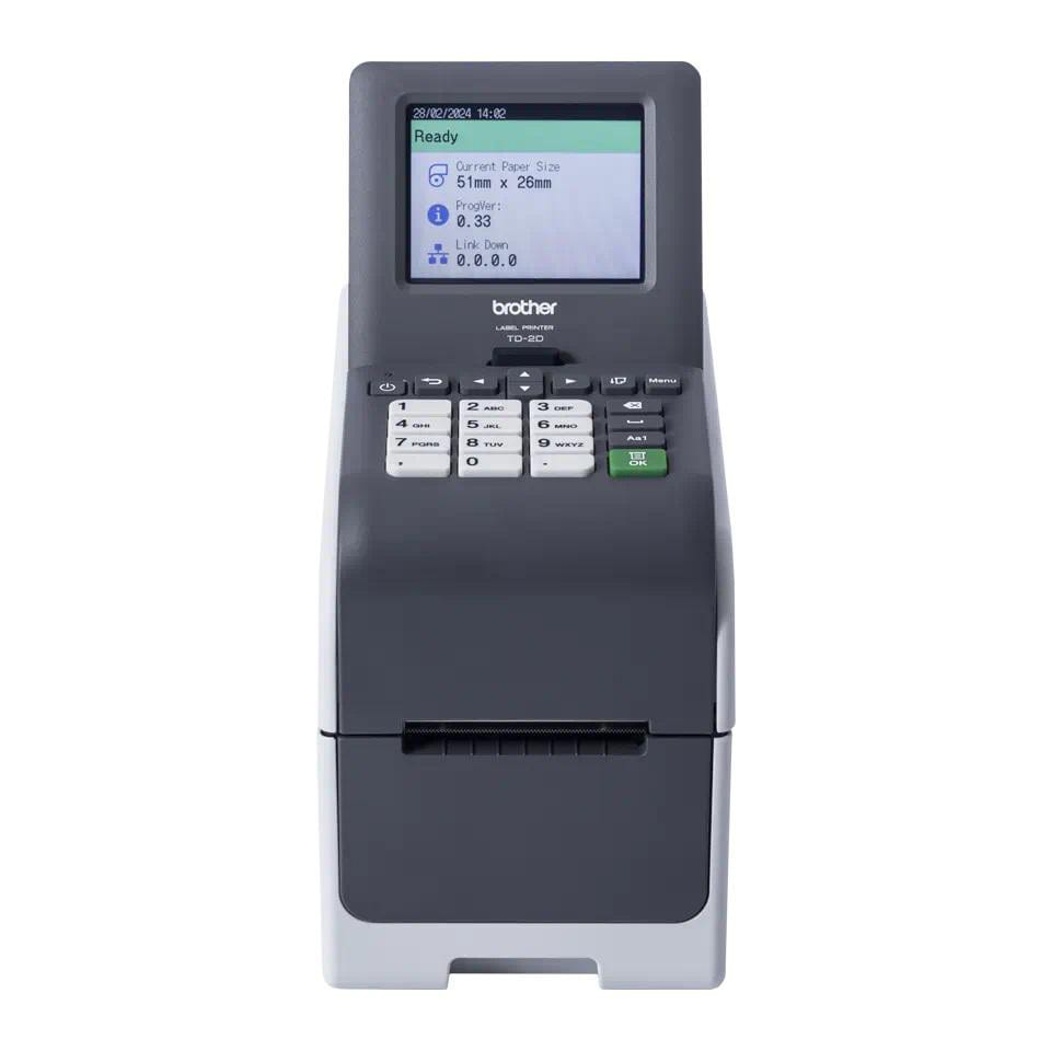 Brother TD2320DSA300 Desktop-Etikettendrucker USB/LAN