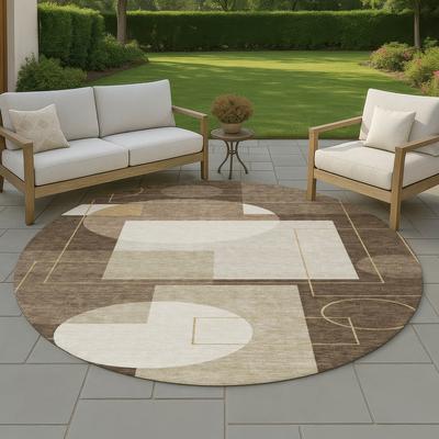 Addison Rugs Machine Washable Indoor/ Outdoor Modern Filly Chantille Rug