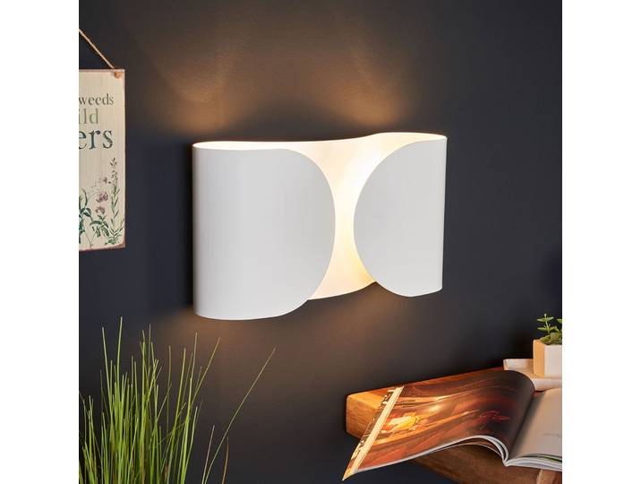 Applique murale Foglio blanche - FLOS - Salon / séjour - Design - Métal - Angulaire