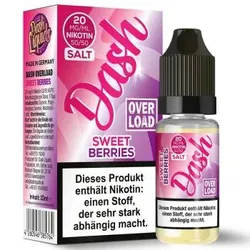 Dash Overload Sweet Berries NicSalt Liquid 10ml / 20mg