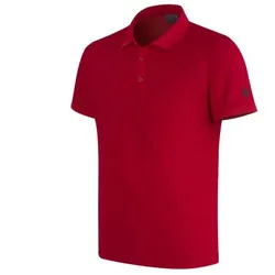 Cross Essinge Pike Pique Herren Golf Polo rot