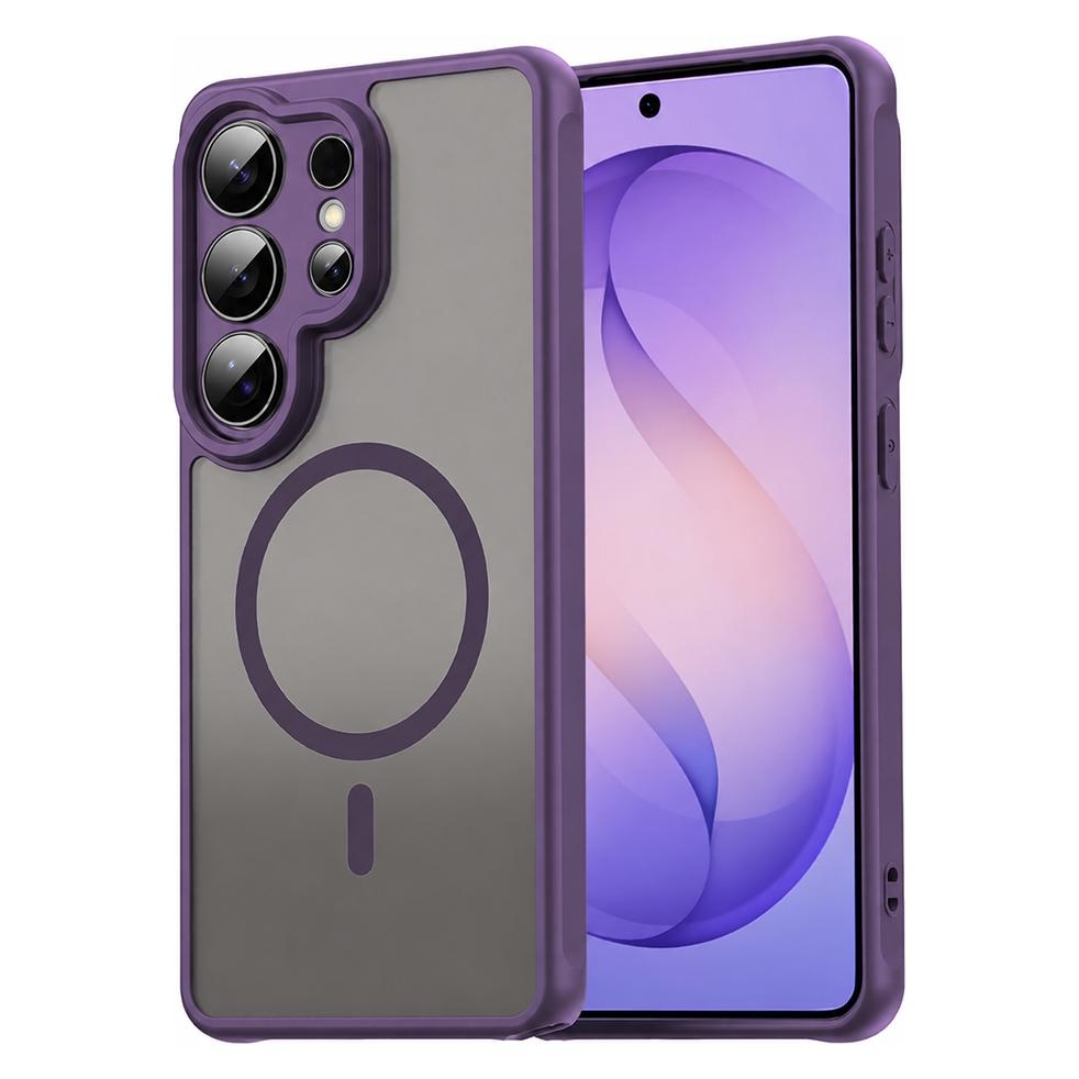 Techsuit - HaloFrost II MagSafe (Individual Camera Cutouts) - Samsung Galaxy S26 Ultra - Purple (Samsung Galaxy S26 Ultra) (78262370)