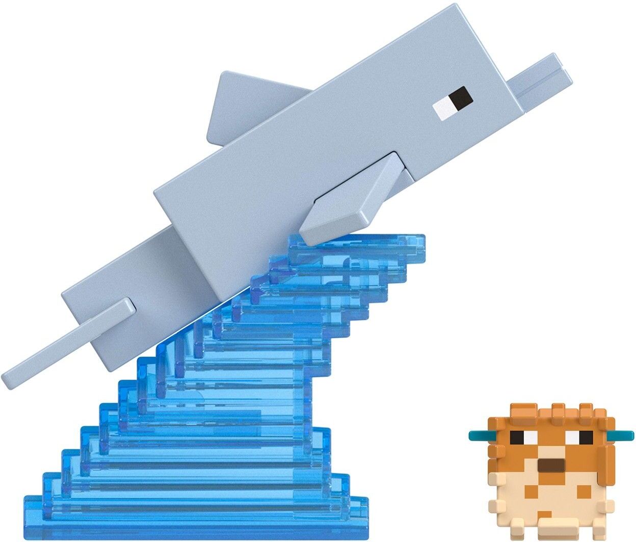 Mattel Minecraft: Dolphin - Figure 8cm (JJR97)